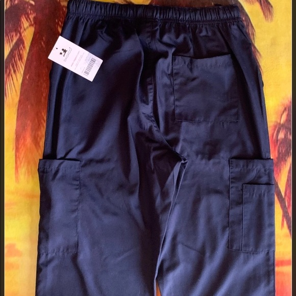 DAGACCI SCRUB PANTS SMALL NAVY NEW WITH TAG - Picture 11 of 11